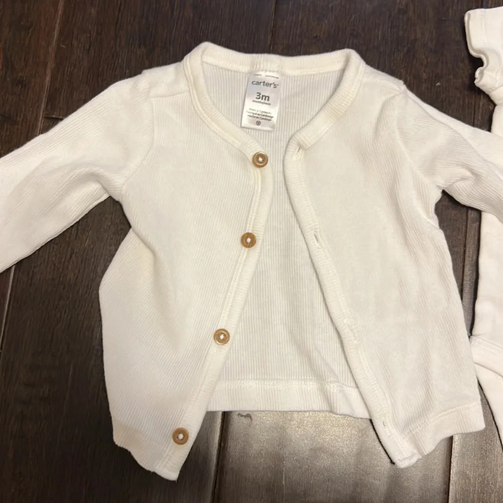 Carters Gender Neutral Precious So Little So Loved 3 piece outfit!